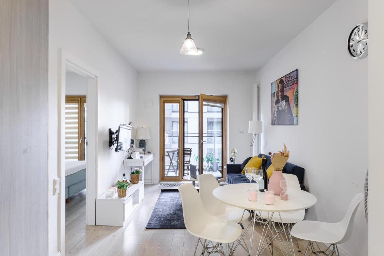 Luxury Apartments On Grzybowska Street In Warsaw Luaran gambar