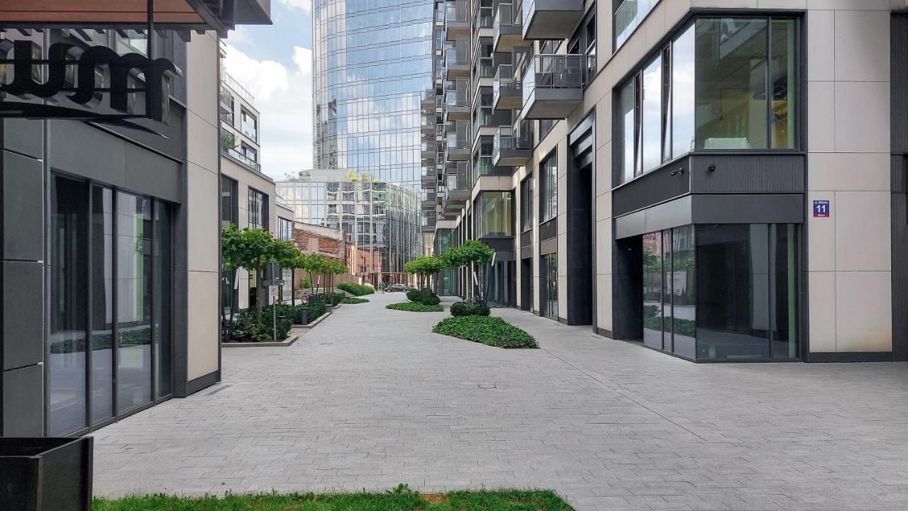 Luxury Apartments On Grzybowska Street In Warsaw Luaran gambar