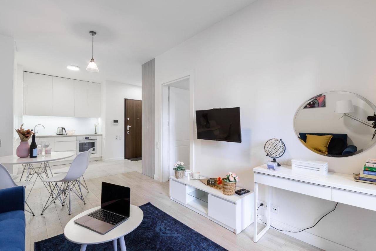 Luxury Apartments On Grzybowska Street In Warsaw Luaran gambar
